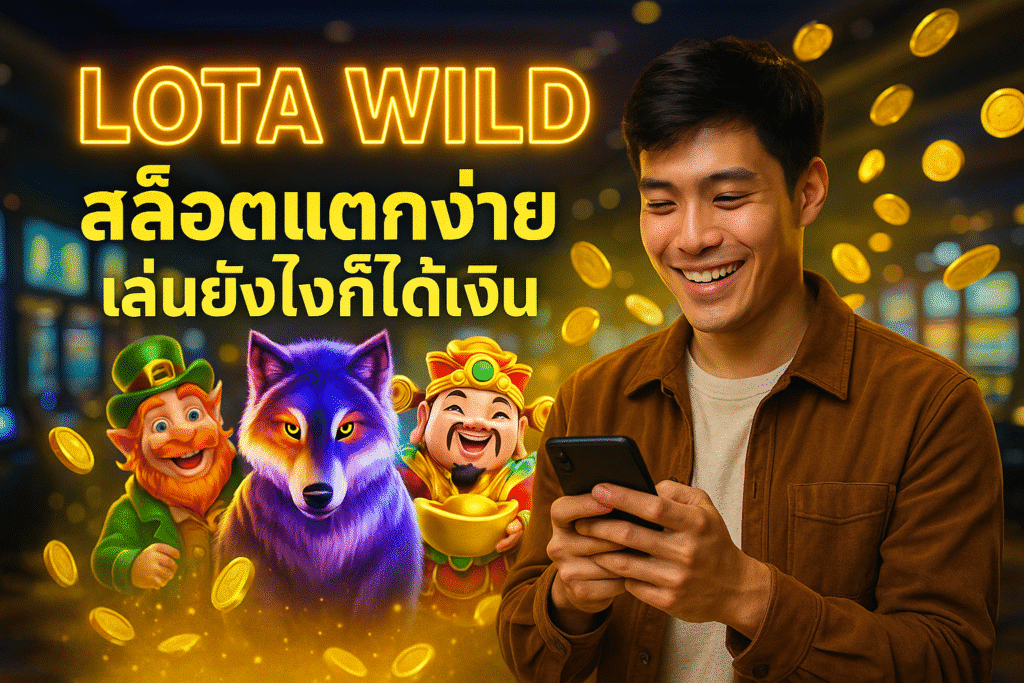 LOTA WILD สล็อตแตกง่าย เล่นยังไงก็ได้เงิน