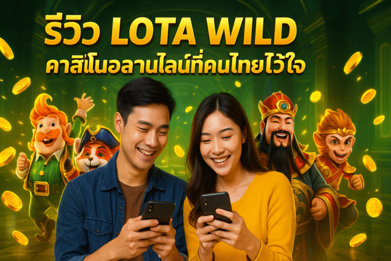 รีวิว LOTA WILD คาสิโนออนไลน์ที่คนไทยไว้ใจ