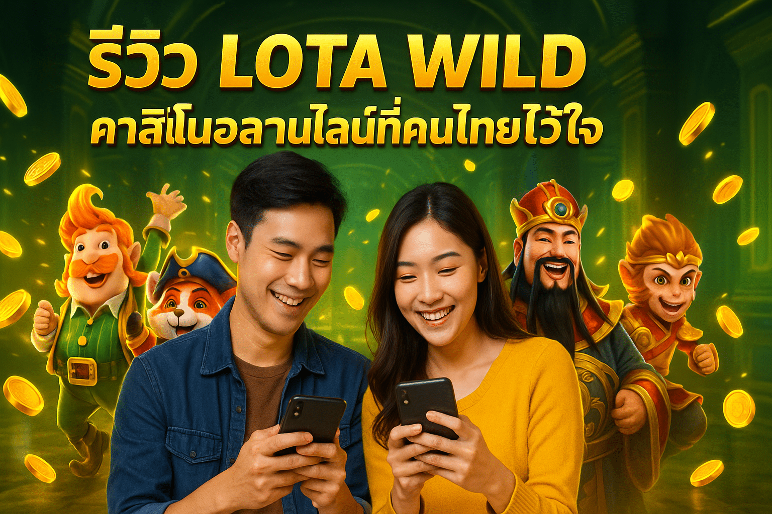 รีวิว LOTA WILD คาสิโนออนไลน์ที่คนไทยไว้ใจ