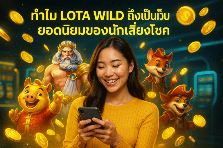 ทำไม LOTA WILD ถึงเป็นเว็บยอดนิยมของนักเสี่ยงโชค